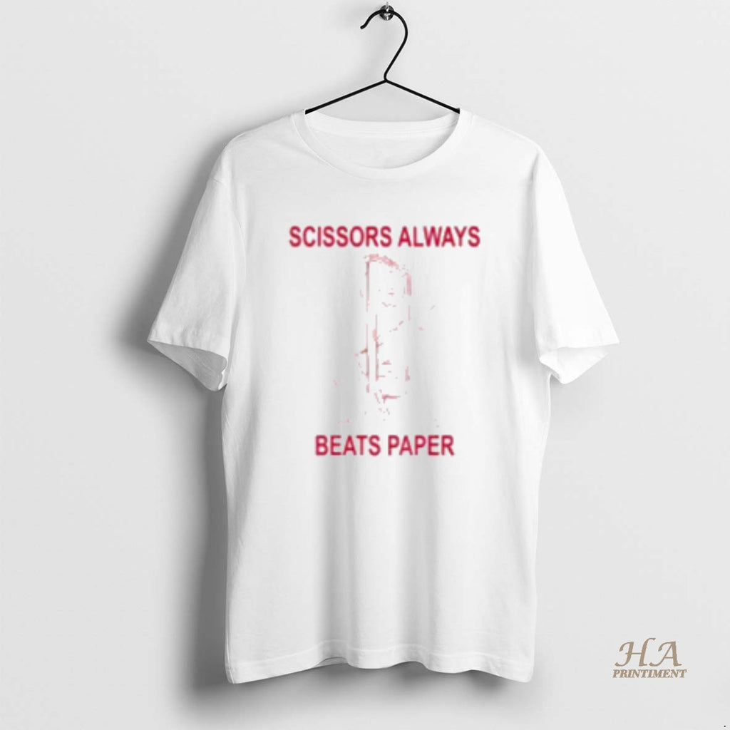 Official Scissors Always Beats Paper Shirt Hoodie Sweatshirt | PurePodTees.com