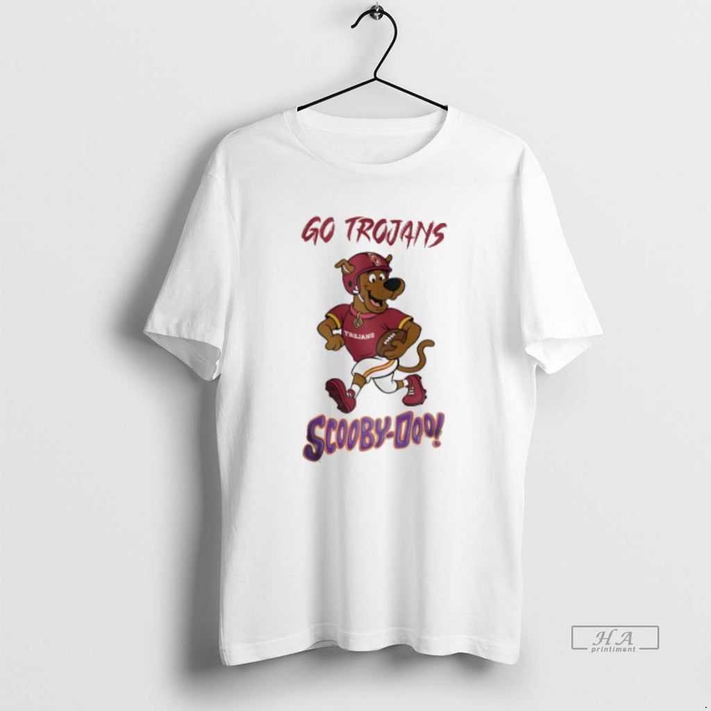 Official Scooby Doo X Usc Trojans Go Trojans Cartoon
