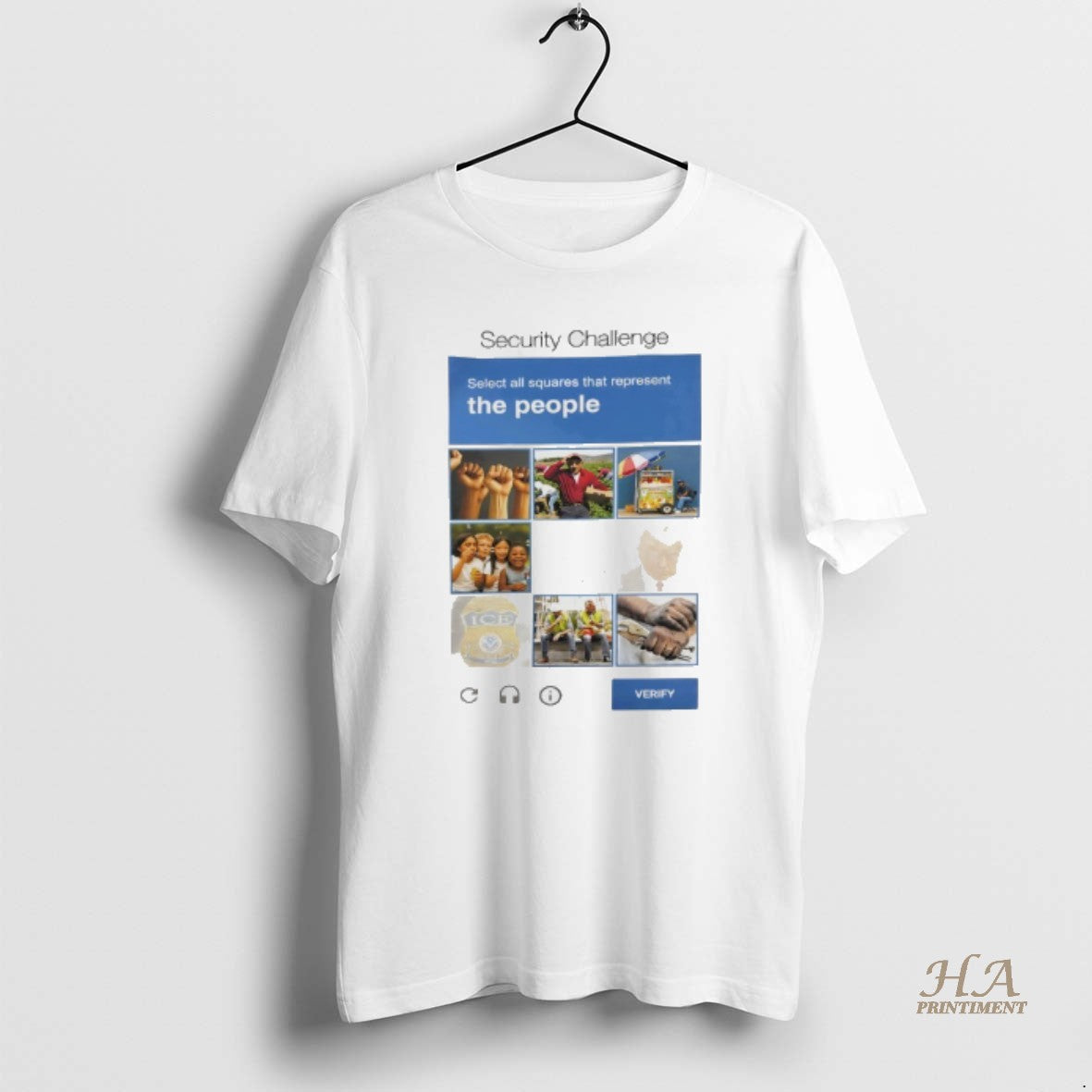 Official Security Challenge Select All Squares That Represent The People Anti Trump Shirt Hoodie Sweatshirt | PurePodTees.com