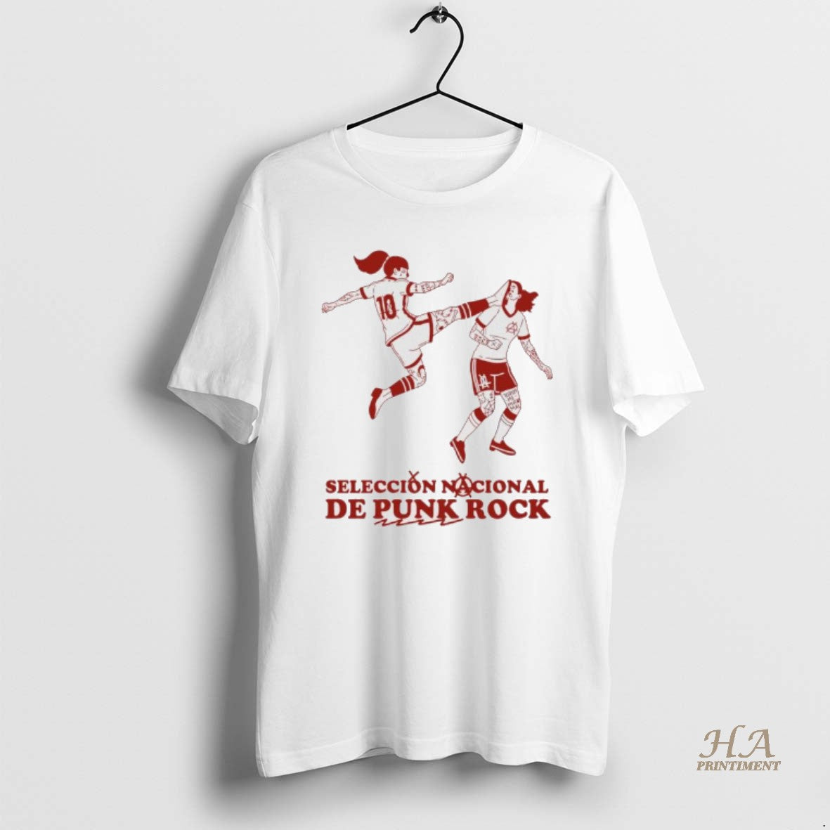 Official Seleccion Nacional De Punk Rock Shirt Hoodie Sweatshirt | PurePodTees.com