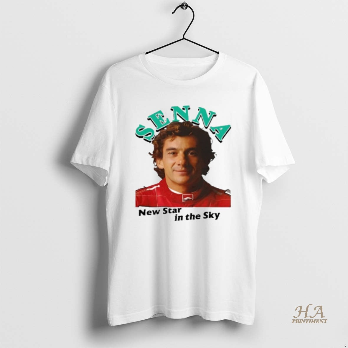 Official Senna New Star In The Sky Lewis Hamilton Shirt Hoodie Sweatshirt | PurePodTees.com