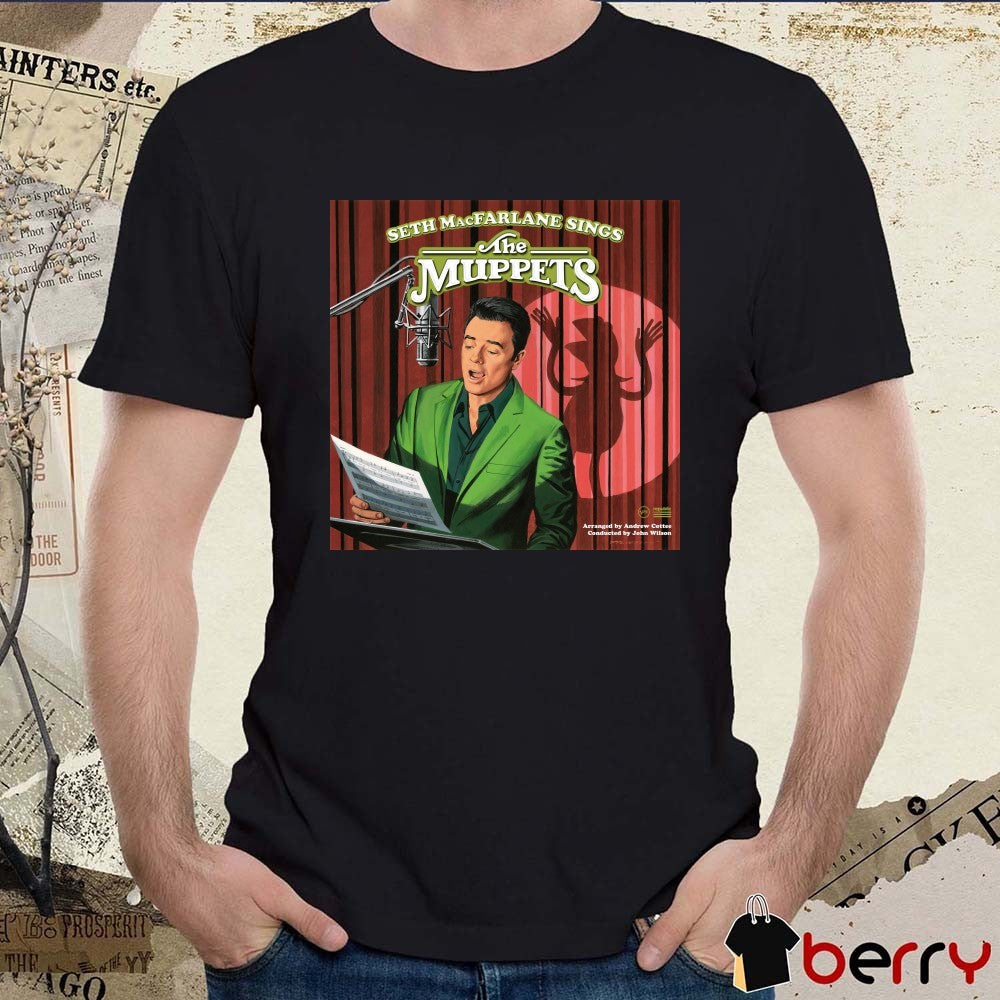 Seth MacFarlane Sings The Muppets New Album September 18 2026 Poster t-shirt