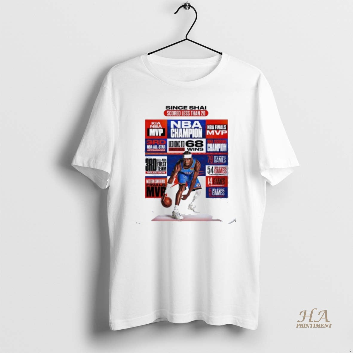 Official Shai Gilgeous Alexander 79 Straight 20 Point Games Tied With Oscar Robertson Nba Shirt Hoodie Sweatshirt