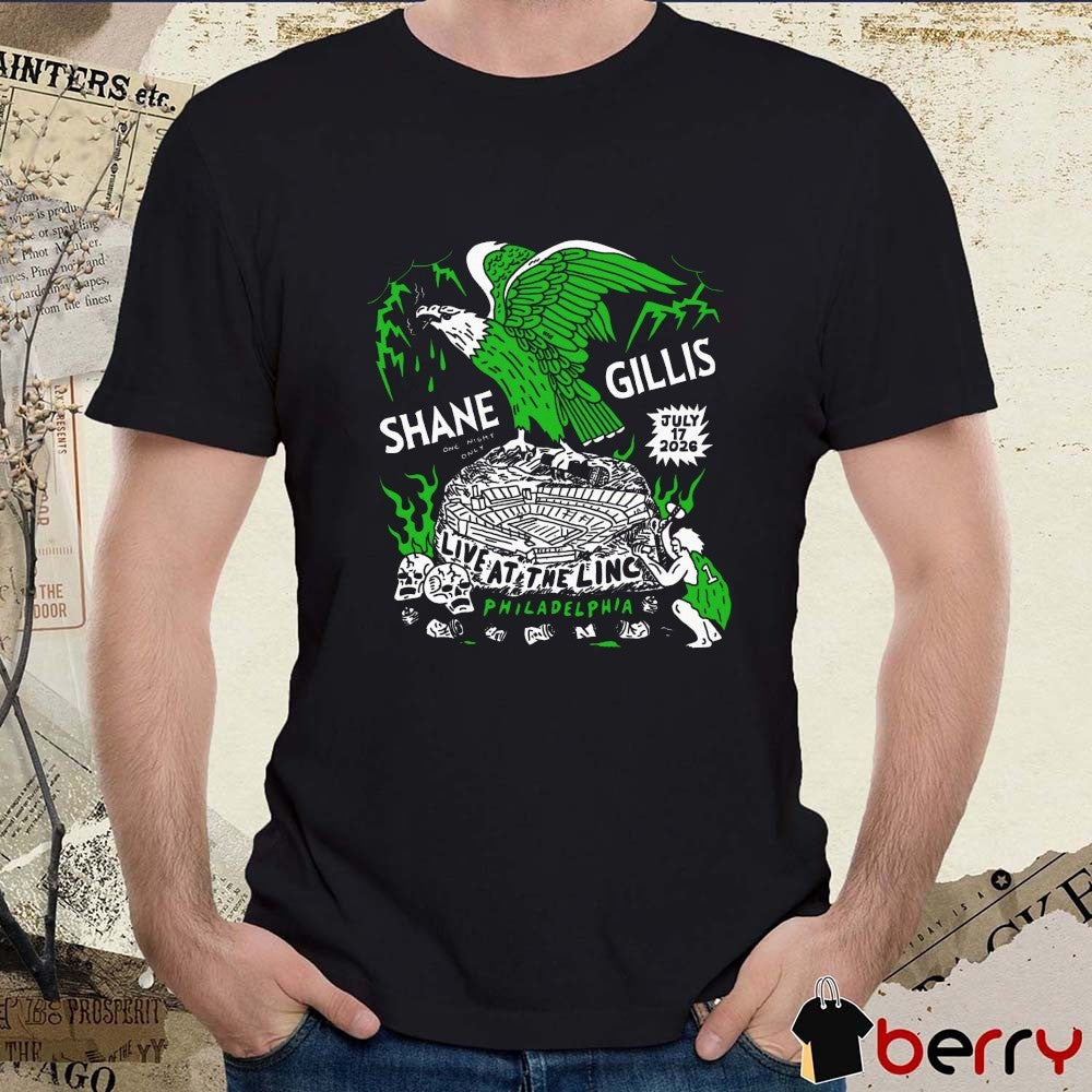 Shane Gillis July 17 2026 Live At The Linc Philadelphia One Night Only Heavyslime t-shirt