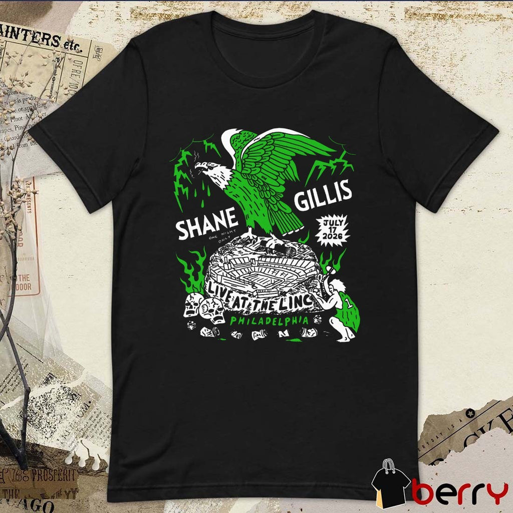 Shane Gillis July 17 2026 Live At The Linc Philadelphia One Night Only Heavyslime t-shirt