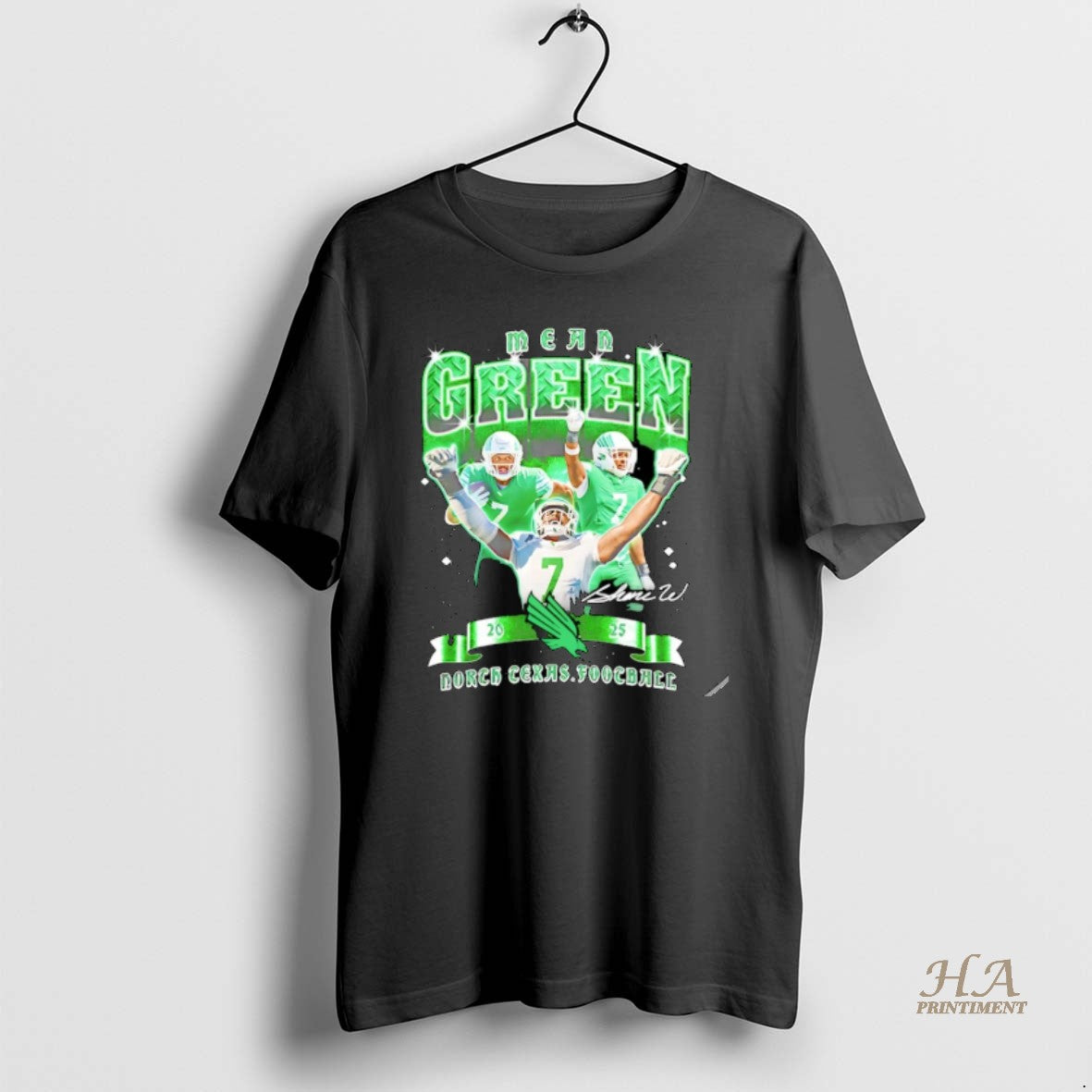 Official Shane Whitter North Texas Mean Green 2025 Signature Christmas Shirt Hoodie Sweatshirt | PurePodTees.com