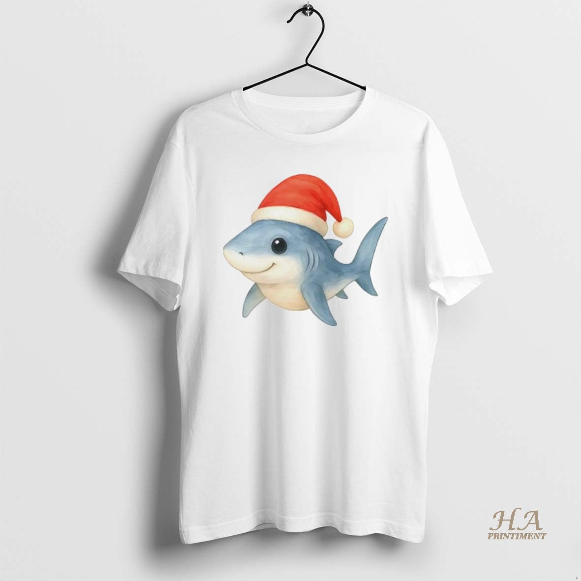 Official Shark Baby Christmas Personalized Ornaments White Shirt Hoodie Sweatshirt | PurePodTees.com