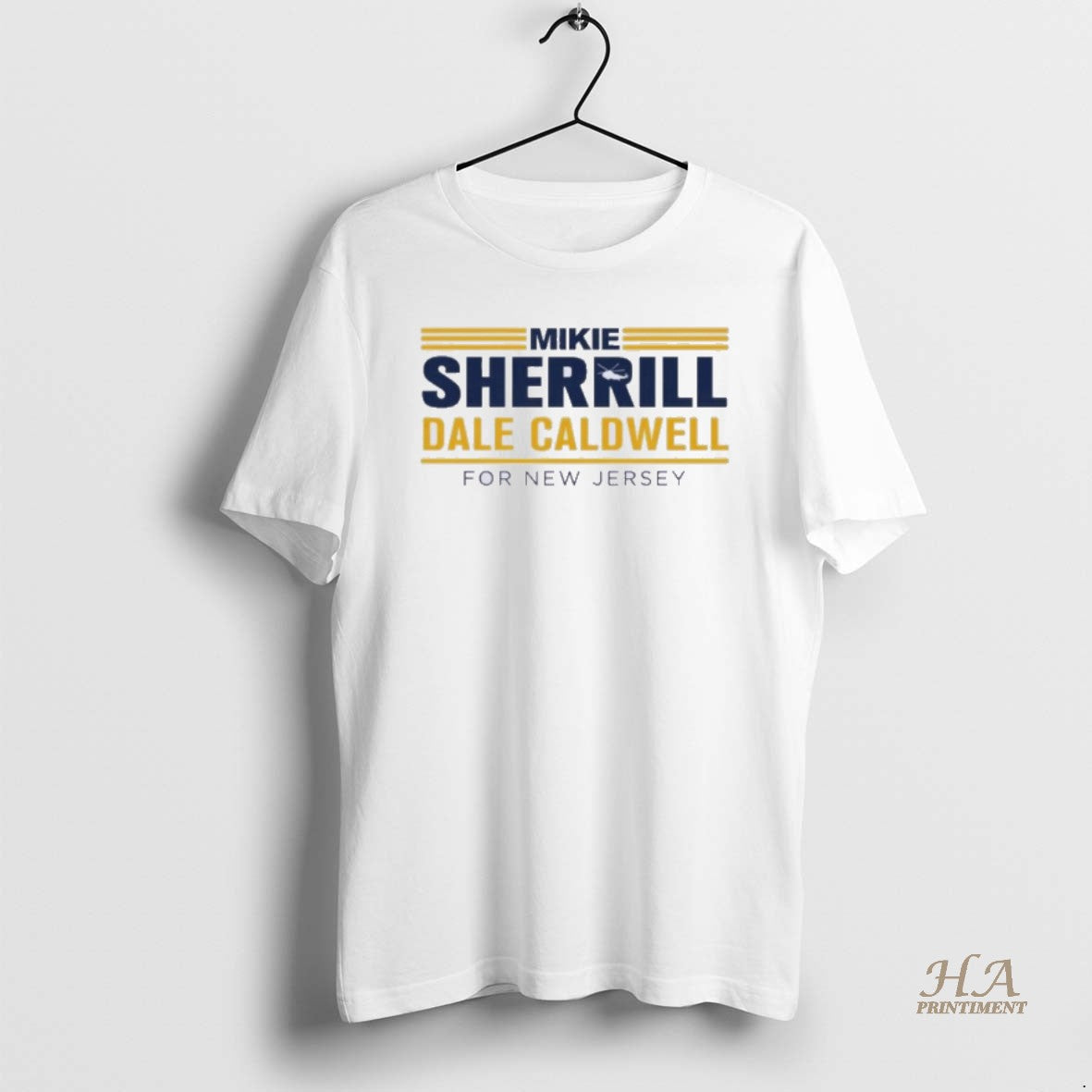 Official Sherrill Caldwell Logo Mikie Sherrill Shirt Hoodie Sweatshirt | PurePodTees.com