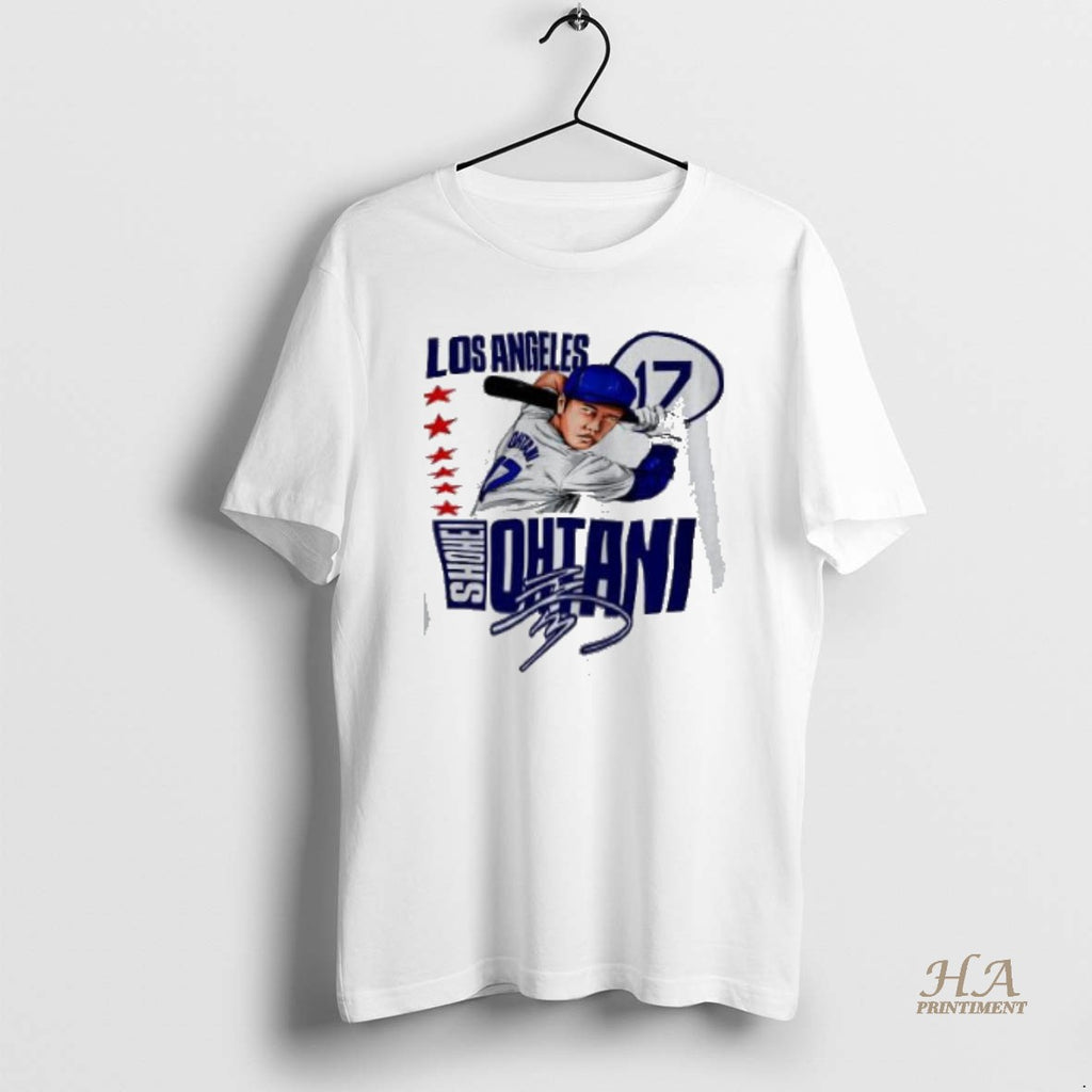 Official Shohei Ohtani 17 Los Angeles Dodgers Baseball Player Shirt Hoodie Sweatshirt | PurePodTees.com