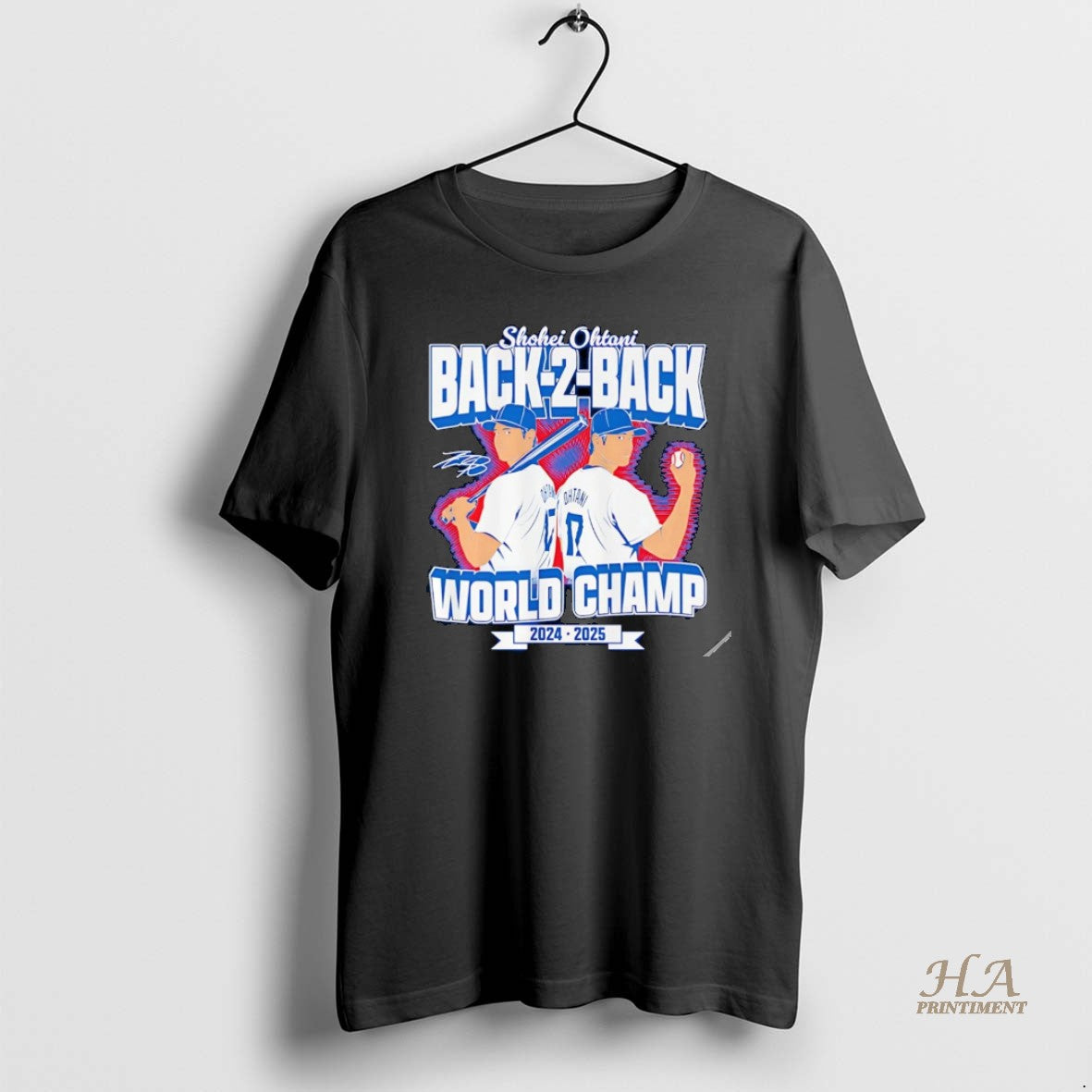 Official Shohei Ohtani 2024 2025 Back To Back World Champs Christmas Shirt Hoodie Sweatshirt | PurePodTees.com