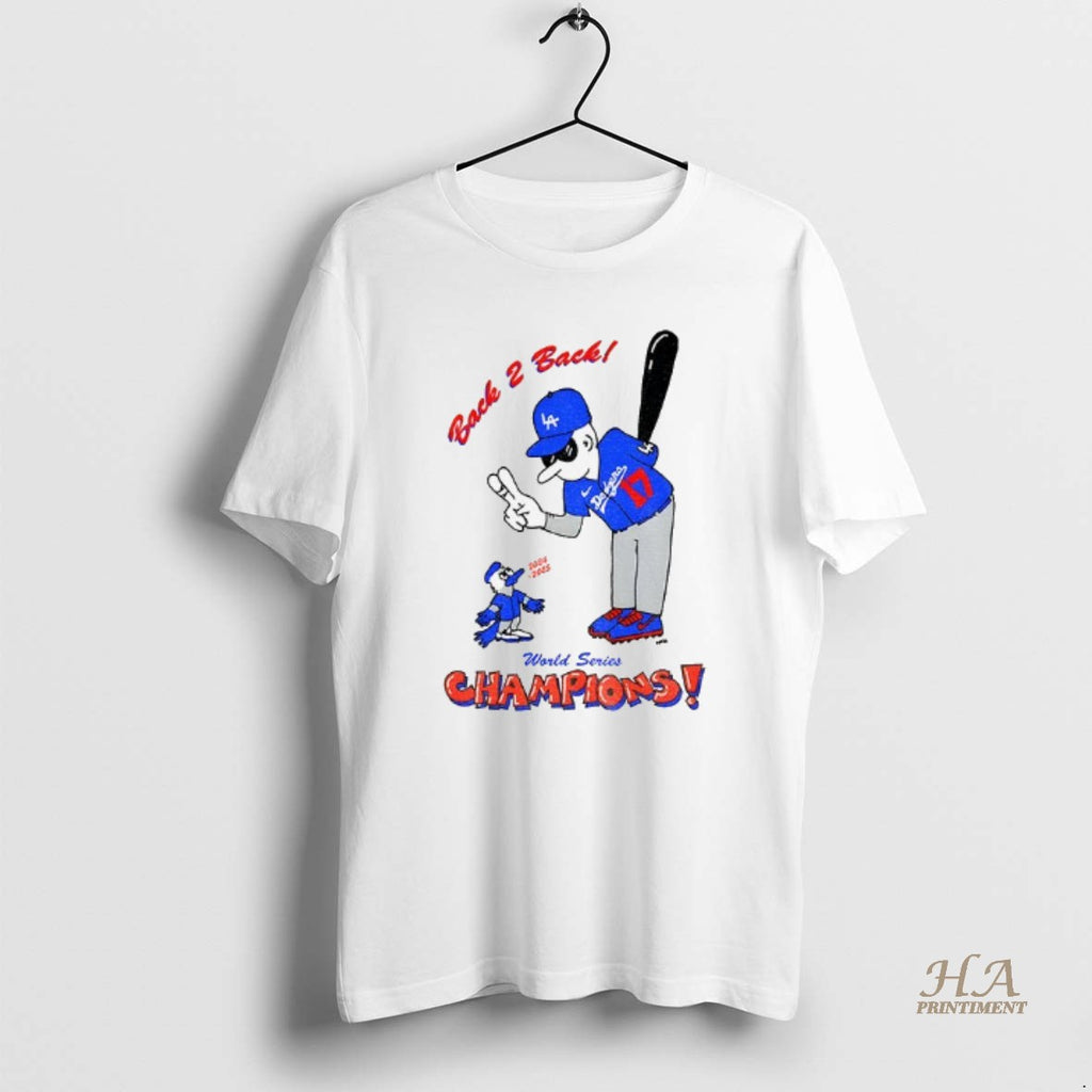 Official Shohei Ohtani Los Angeles Dodgers Back 2 Back World Series Champions Mlb 2025 Shirt Hoodie Sweatshirt