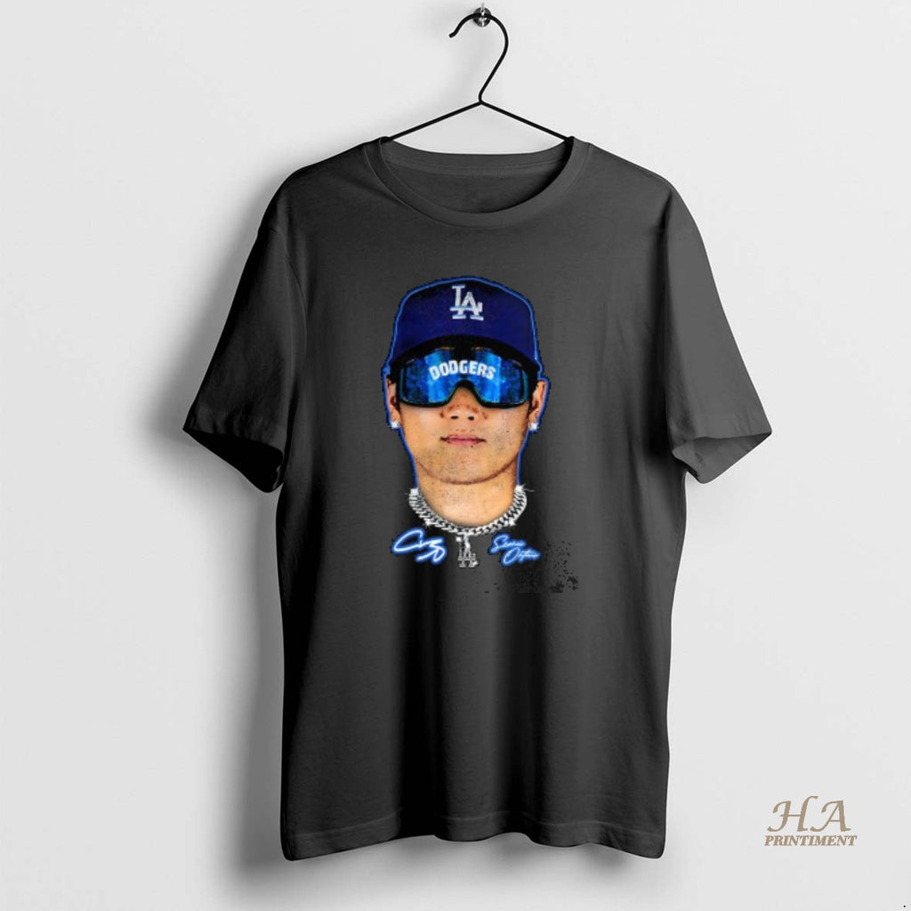 Official Shohei Ohtani Los Angeles Dodgers World Series Champions 2025 4x Mvp Big Head Signature Shirt Hoodie Sweatshirt
