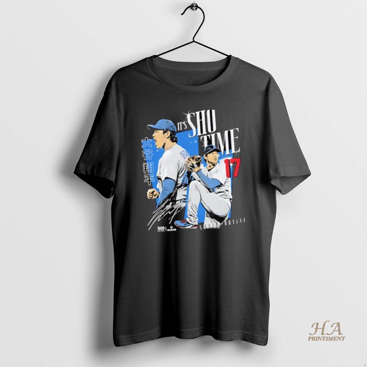 Official Shohei Ohtani Sho Time Dodgers Signature Shirt Hoodie Sweatshirt | PurePodTees.com
