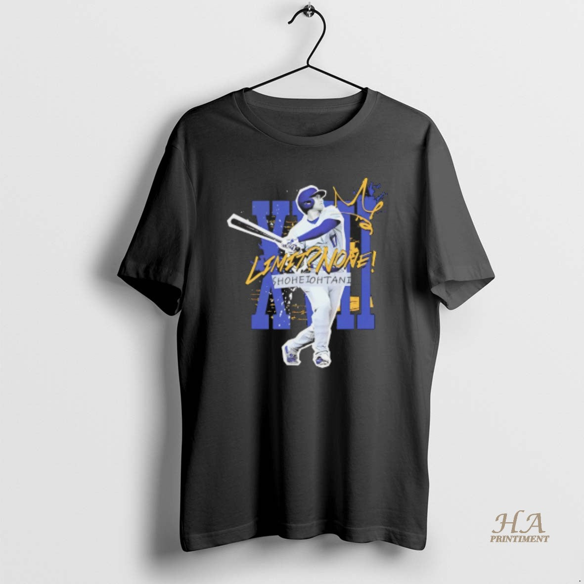 Official Shohei Ohtani Xvii Limit None Los Angeles Dodgers Graphic Shirt Hoodie Sweatshirt | PurePodTees.com