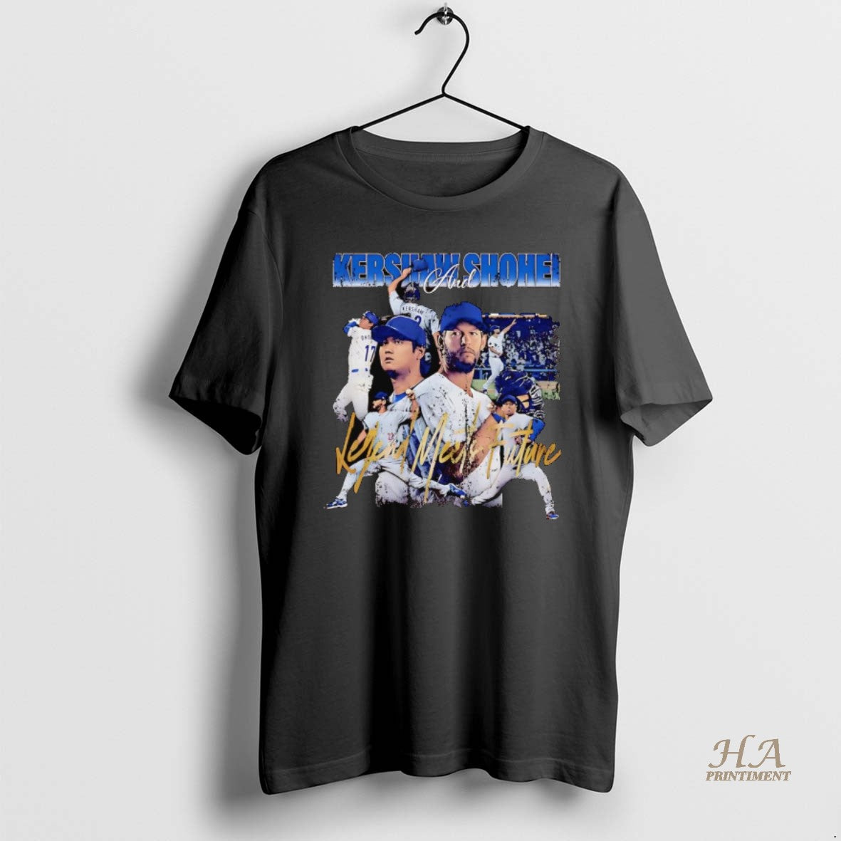 Official Shohei Ohtani And Clayton Kershaw La Dodgers Legend Meets Future Shirt Hoodie Sweatshirt | PurePodTees.com