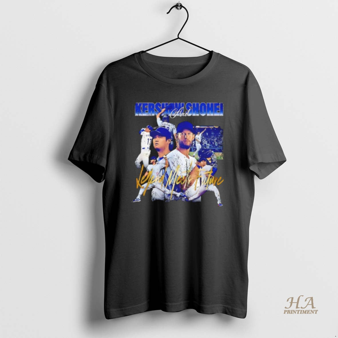 Official Shohei Ohtani And Clayton Kershaw Los Angeles Dodgers Legend Meets Future Shirt Hoodie Sweatshirt | PurePodTees.com