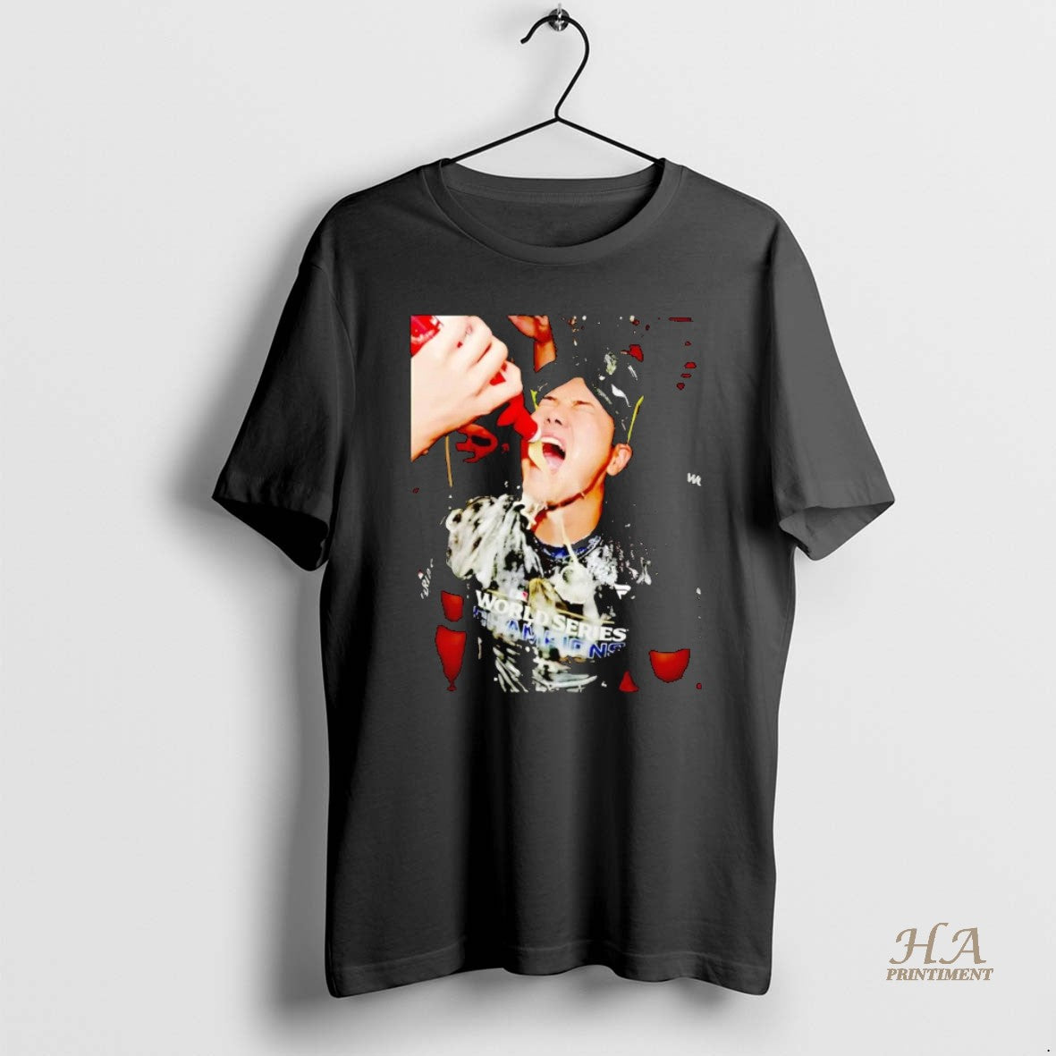 Official Shohei Ohtani Drinking Celebration 2025 Dodgers Champions Shirt Hoodie Sweatshirt | PurePodTees.com