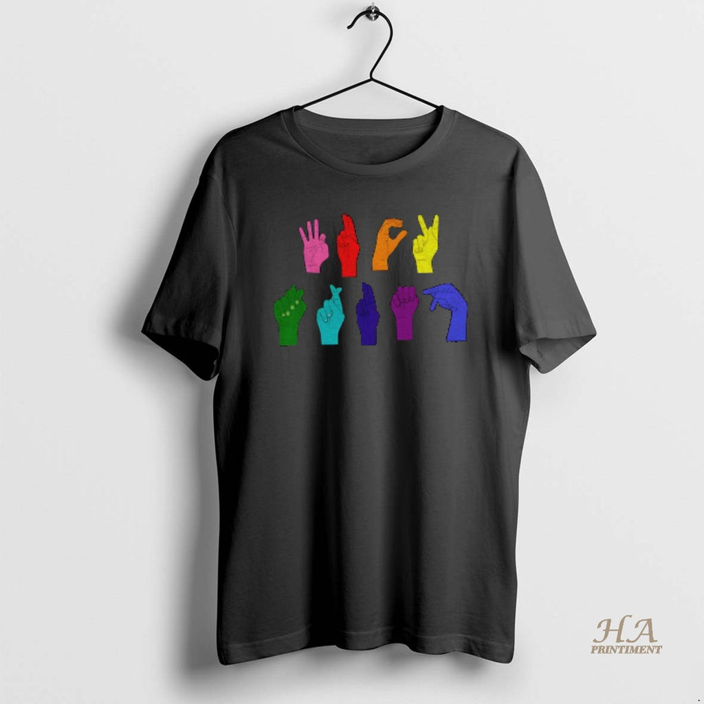 Official Sign Language Fdt Activist Anti Trump Shirt Hoodie Sweatshirt | PurePodTees.com