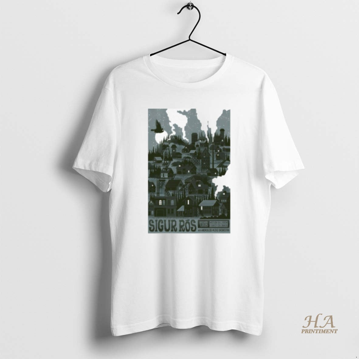 Official Sigur Ros Nov 7th 2025 Mission Ballroom Denver Co Shirt Hoodie Sweatshirt | PurePodTees.com