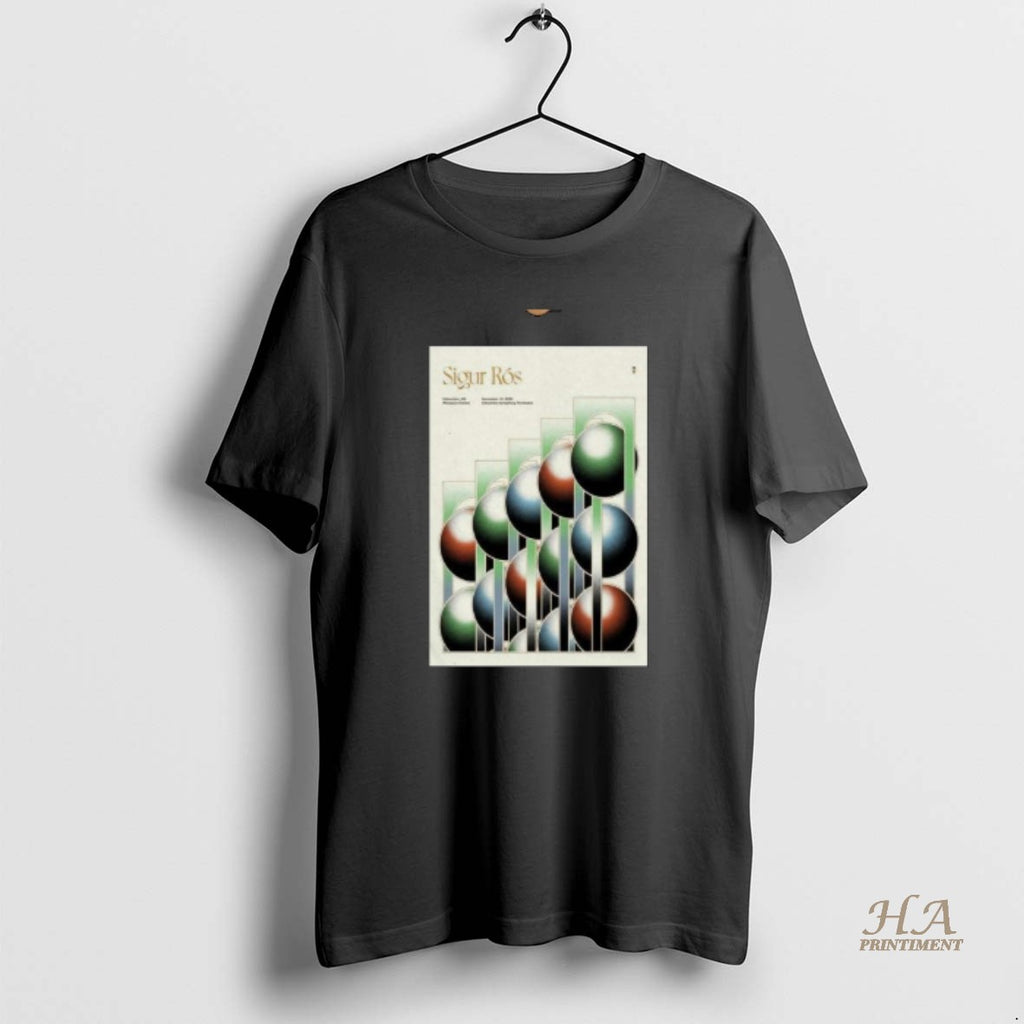 Official Sigur Ros Winspear Centre In Edmonton Ab Nov 10 2025 Circle Black Shirt Hoodie Sweatshirt | PurePodTees.com