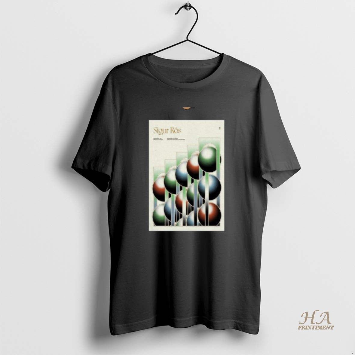 Official Sigur Ros Winspear Centre In Edmonton Ab Nov 10 2025 Circle Black Shirt Hoodie Sweatshirt | PurePodTees.com
