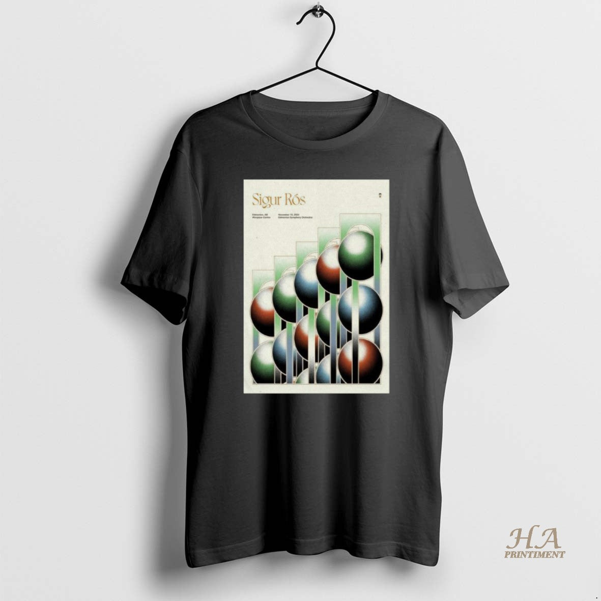 Official Sigur Ros Winspear Centre In Edmonton Ab Nov 10 2025 Long Sleve Shirt Hoodie Sweatshirt | PurePodTees.com