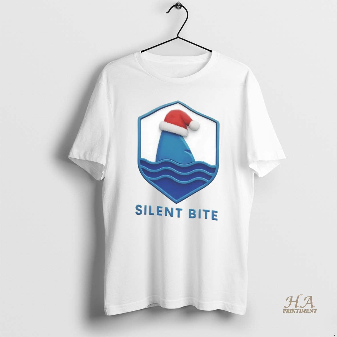 Official Silent Bite Shark Christmas Shirt Hoodie Sweatshirt | PurePodTees.com