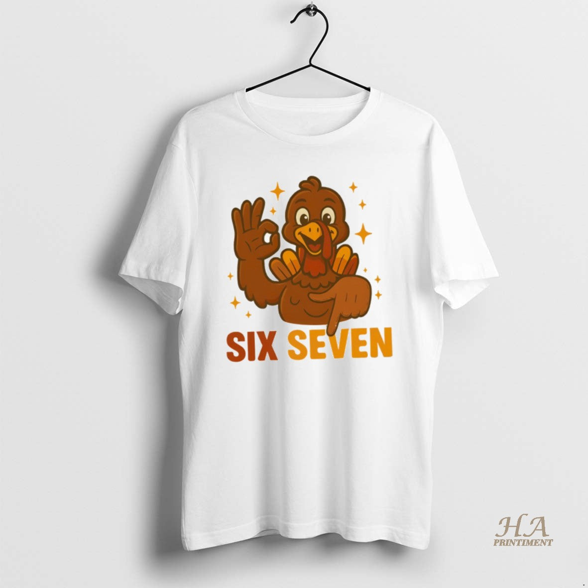 Official Six Seven Turkey 6 7 Meme Funny Thanksgiving Shirt Hoodie Sweatshirt | PurePodTees.com
