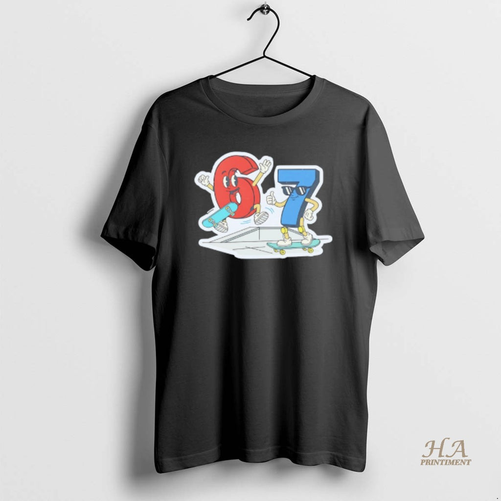 Official Six Seven Skater Tricks Shirt Hoodie Sweatshirt | PurePodTees.com
