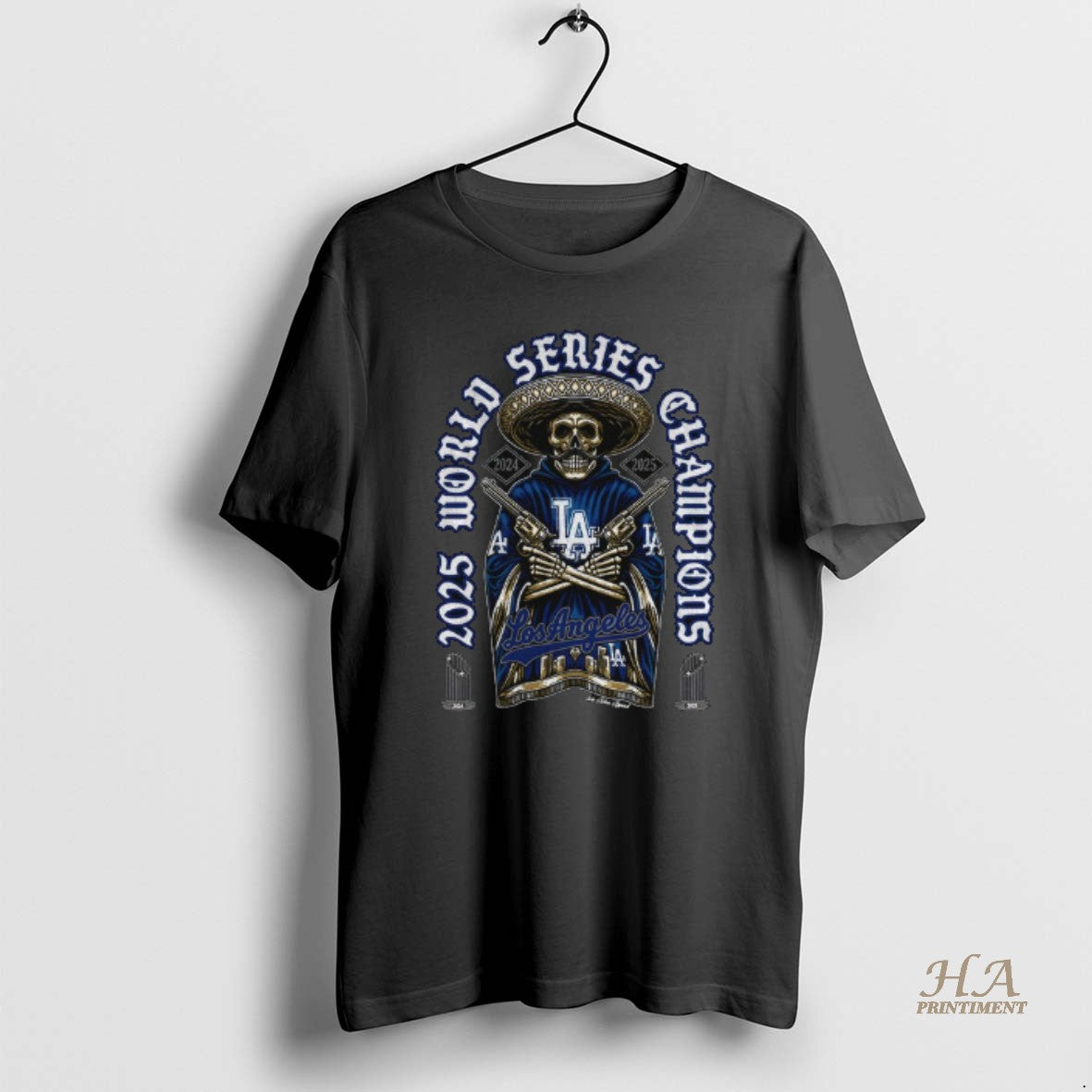 Official Skeleton Mexico Los Angeles Dodgers Back 2 Back World Series Champions Game 7 Of Shirt Hoodie Sweatshirt