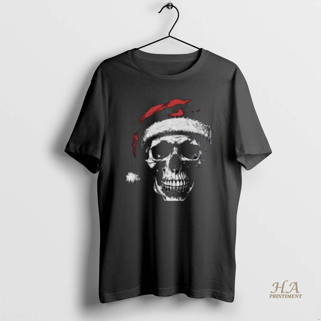 Official Skeleton Santa Gothic Christmas Shirt Hoodie Sweatshirt | PurePodTees.com