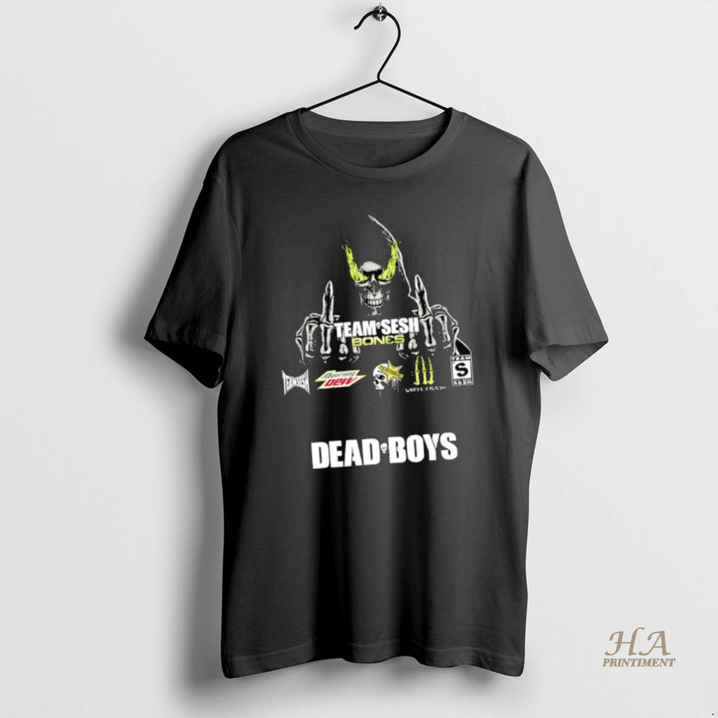 Official Skeleton Team Sesh Bones Dead Boys Shirt Hoodie Sweatshirt | PurePodTees.com