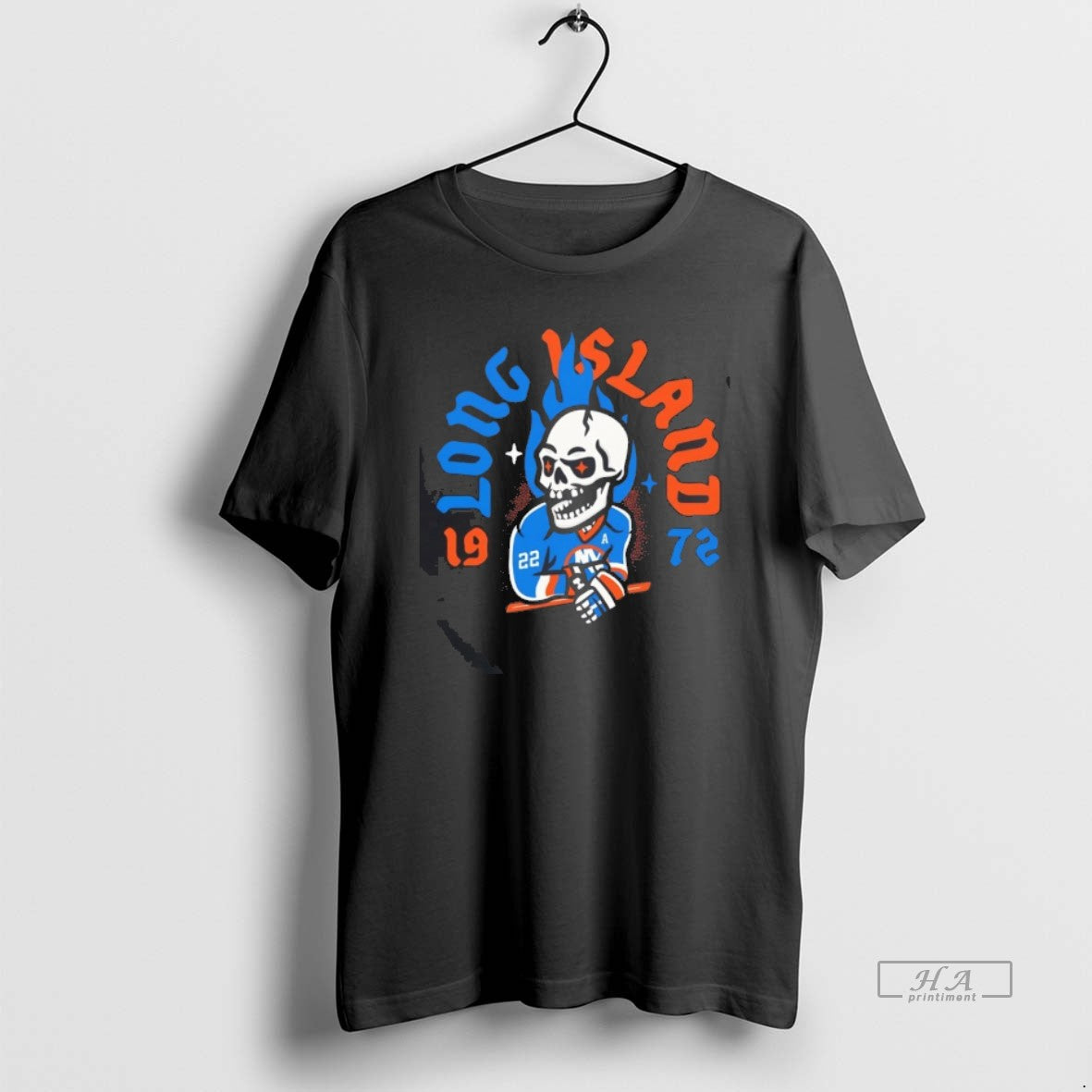 Official Skeleton Hockey Player New York Rangers Est 1972 Shirt Hoodie Sweatshirt | PurePodTees.com