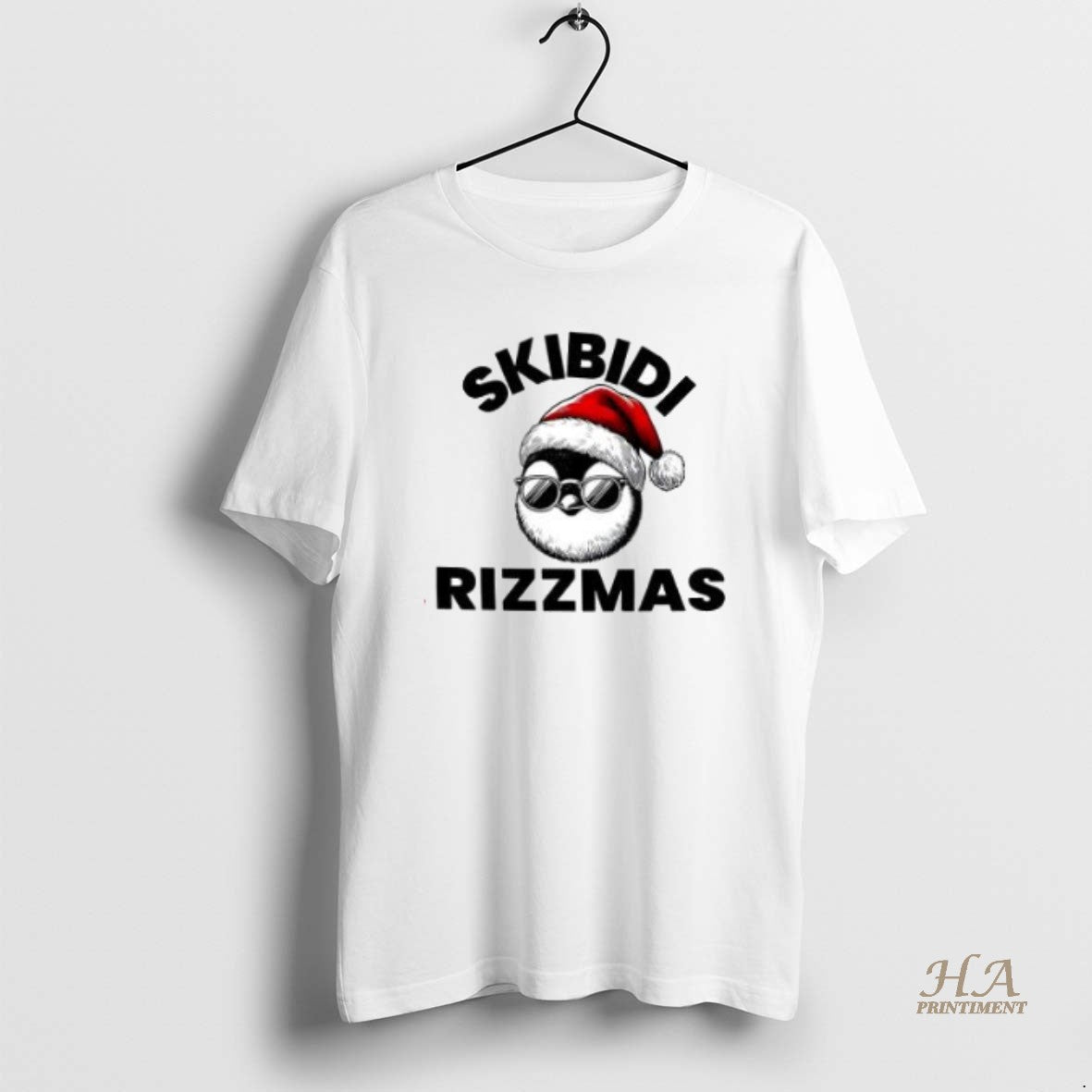 Official Skibidi Rizzmas Funny Christmas Penguin Shirt Hoodie Sweatshirt | PurePodTees.com