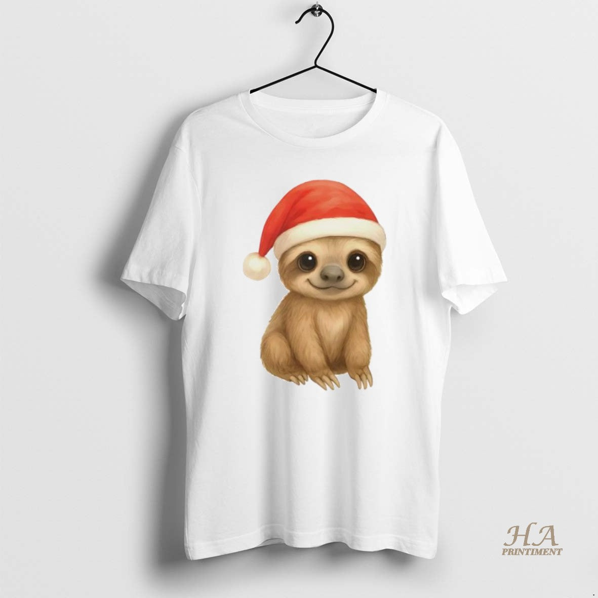 Official Sloth Baby Christmas Personalized Ornaments White Shirt Hoodie Sweatshirt | PurePodTees.com