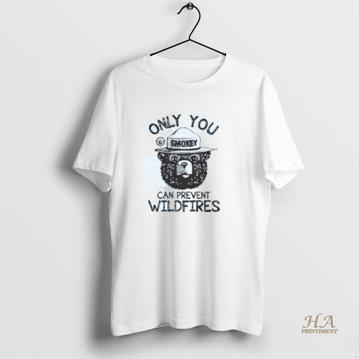 Official Smokey Bear Only You Can Prevent Wildfires Shirt Hoodie Sweatshirt | PurePodTees.com