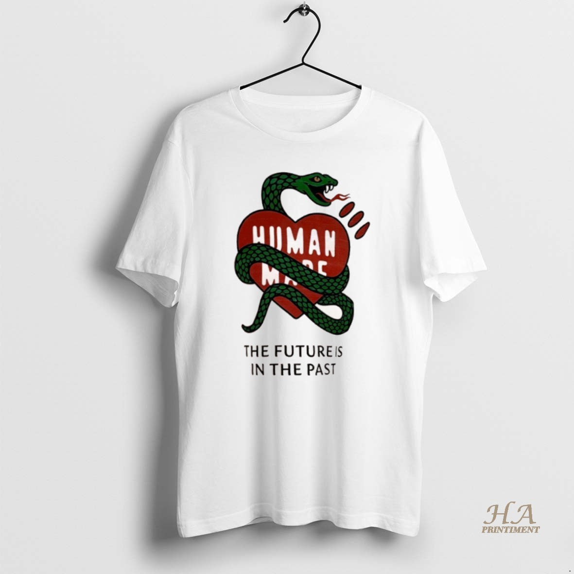 Official Snake Human Made The Futures Is In The Past Shirt Hoodie Sweatshirt | PurePodTees.com