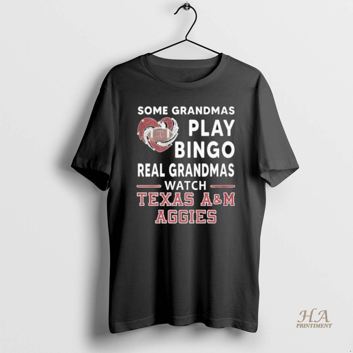 Official Some Grandmas Play Bingo Real Grandmas Watch Texas Am Aggies Shirt Hoodie Sweatshirt | PurePodTees.com