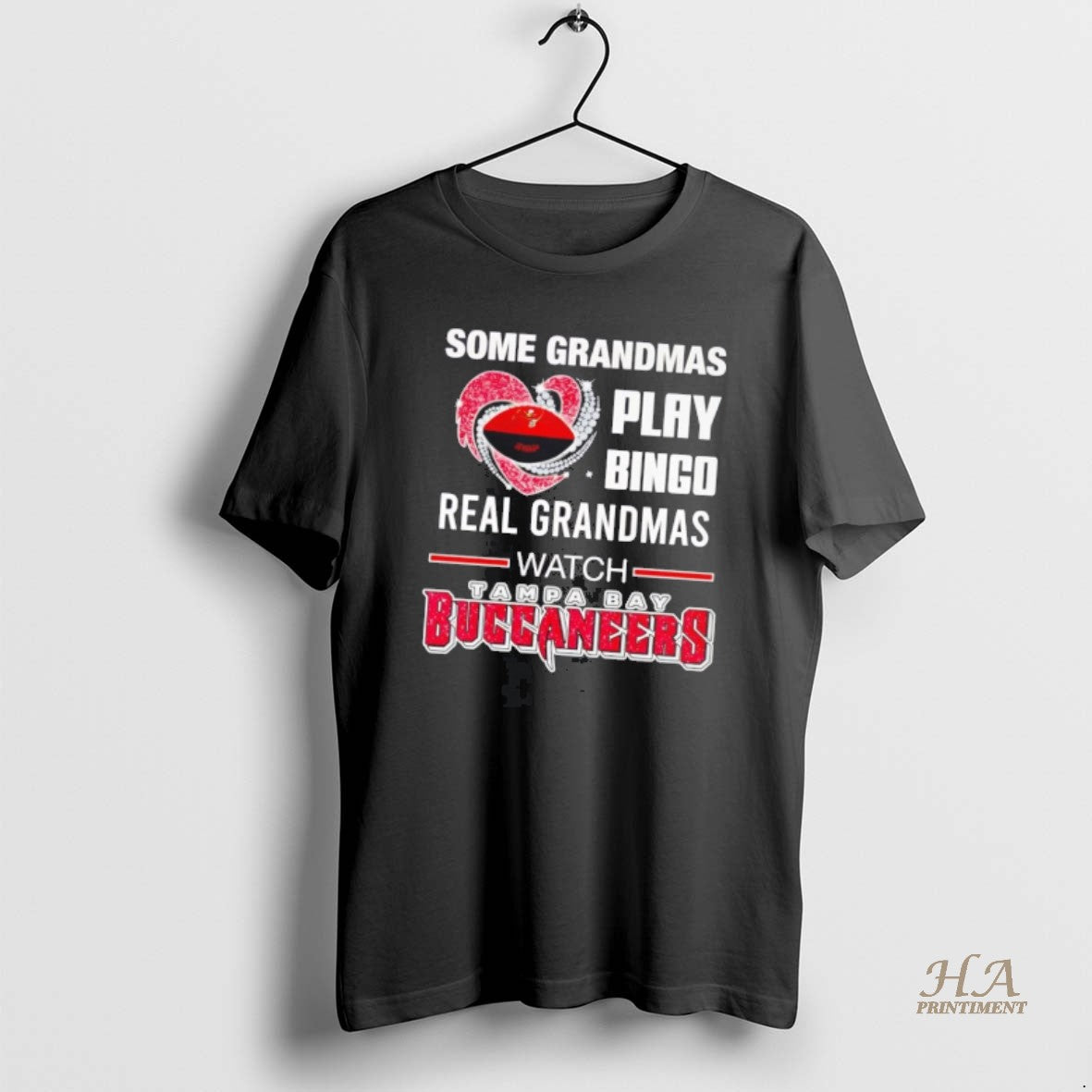 Official Some Grandmas Play Bingo Real Grandmas Watch Tampa Bay Buccaneers Shirt Hoodie Sweatshirt | PurePodTees.com