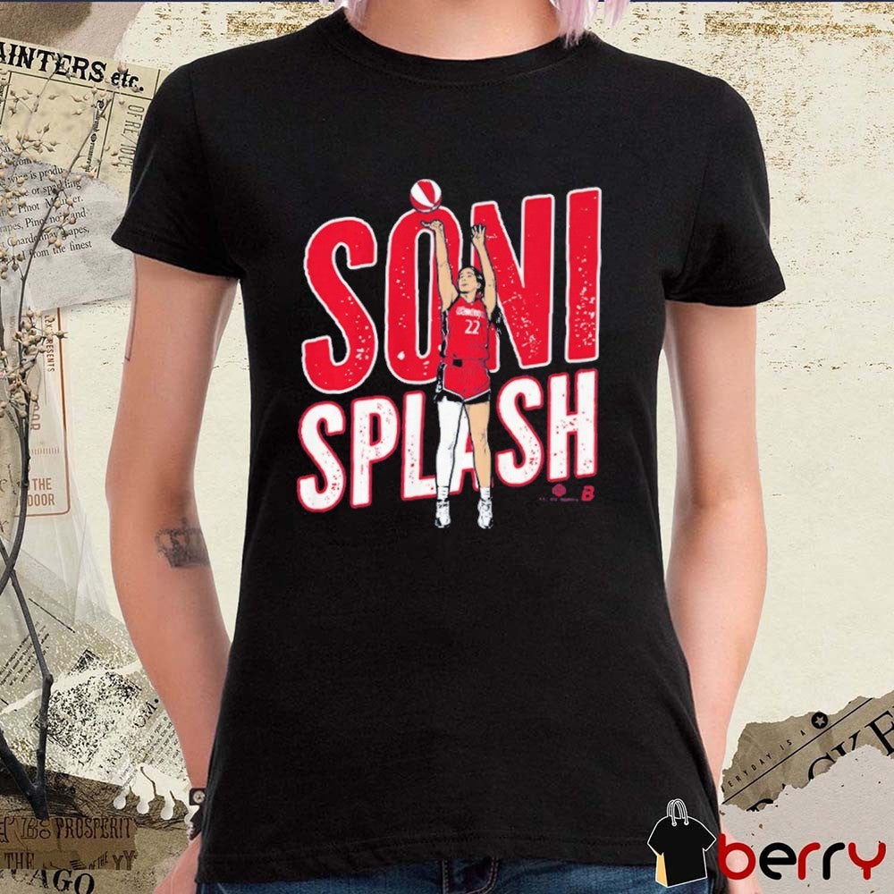 Sonia Citron Soni Splash Washington Mystics t-shirt