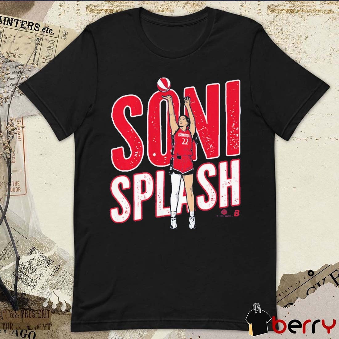 Sonia Citron Soni Splash Washington Mystics t-shirt