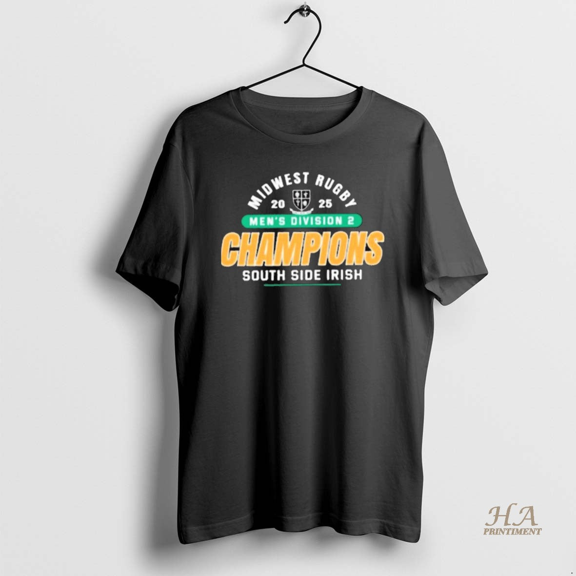 Official South Side Irish 2025 Midwest Rugby Mens Division 2 Champions Shirt Hoodie Sweatshirt | PurePodTees.com