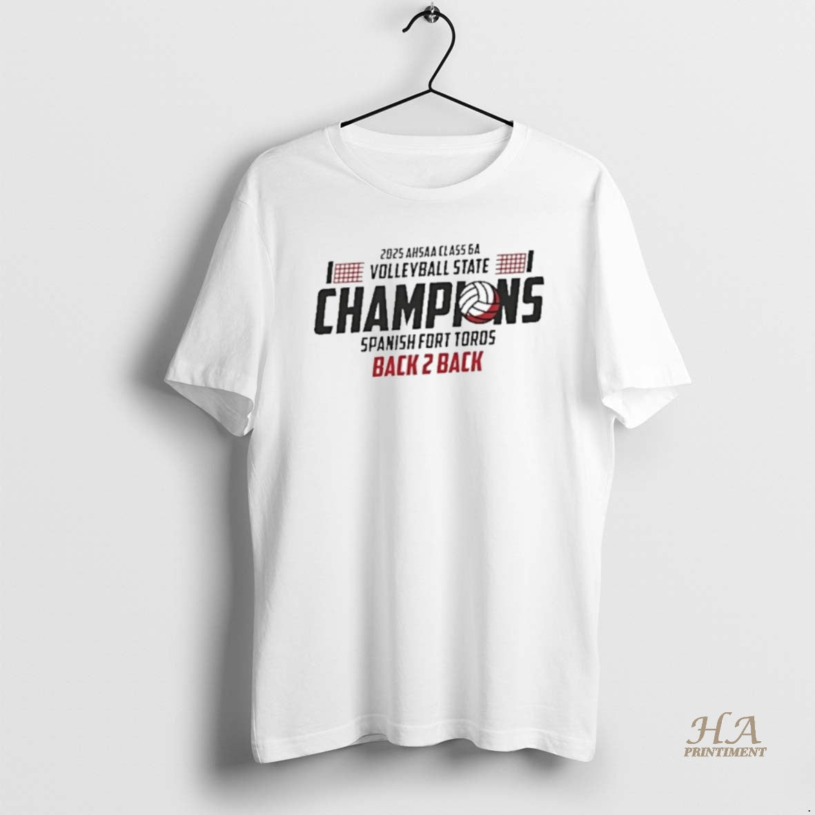 Official Spanish Fort Toros 2025 Ahsaa Volleyball 6a State Champions Shirt Hoodie Sweatshirt | PurePodTees.com