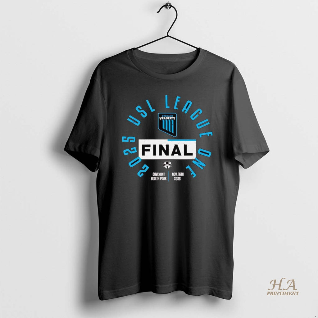 Official Spokane Velocity 2025 Usl League One Final Shirt Hoodie Sweatshirt | PurePodTees.com