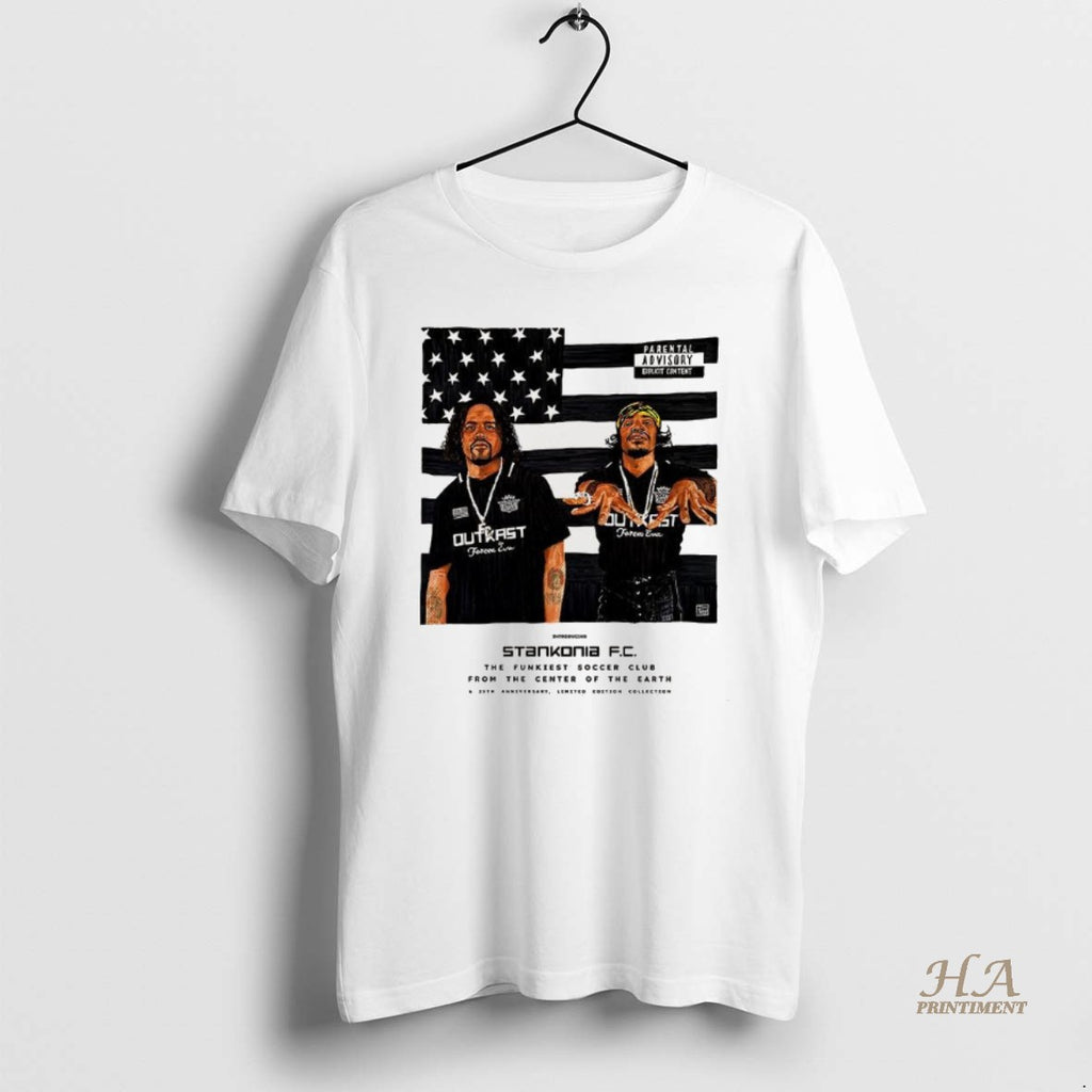 Official Stankonia The Funkiest Soccer Club From The Center Of The Earth Shirt Hoodie Sweatshirt | PurePodTees.com