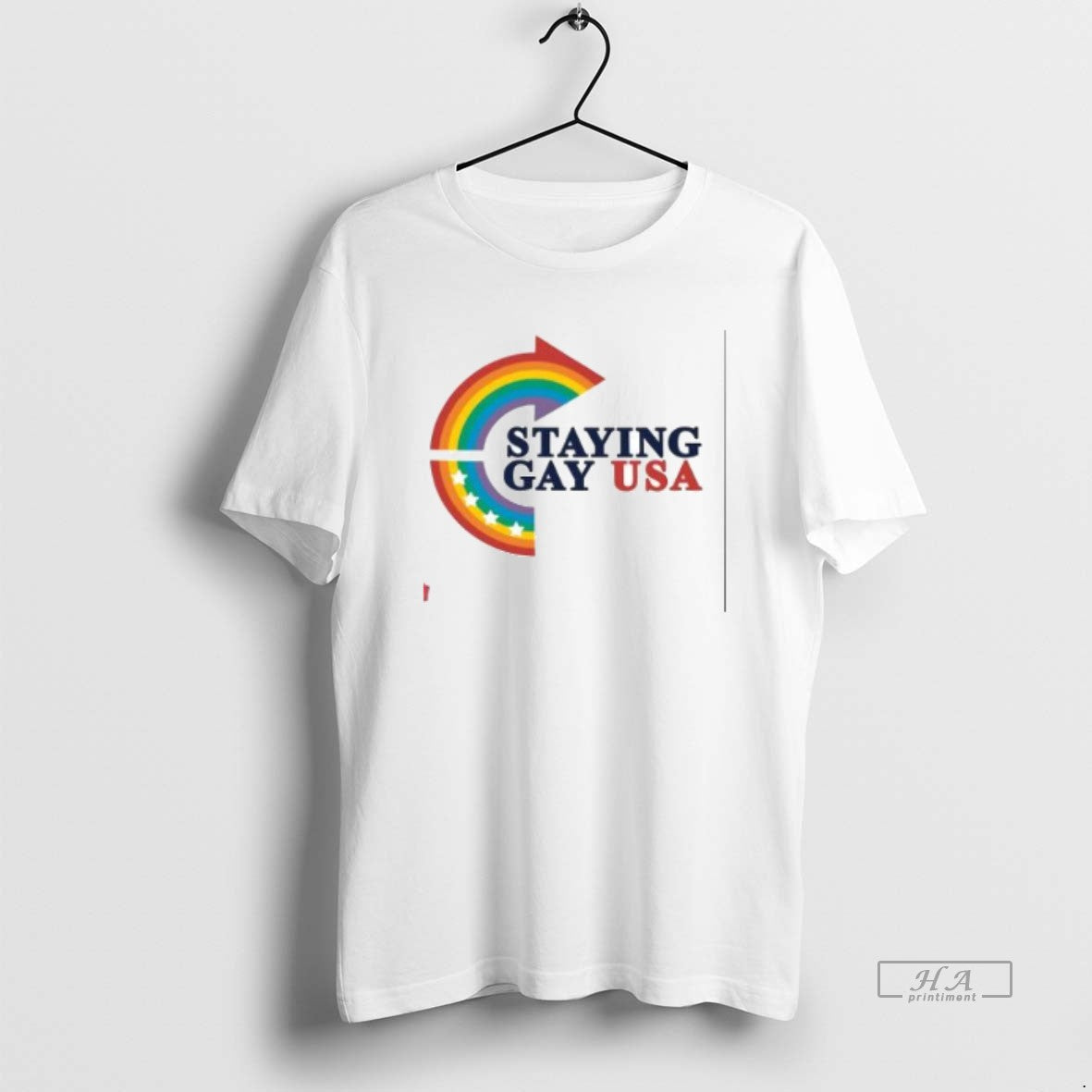 Official Staying Gay Usa Pride Shirt Hoodie Sweatshirt | PurePodTees.com