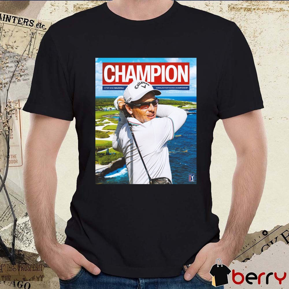 Stefano Mazzoli Corales Puntacana Championship Champion 2026 PGA Tour Poster t-shirt