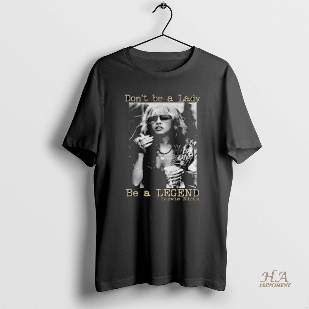 Official Stevie Nicks Dont Be A Lady Be A Legend Vintage Shirt Hoodie Sweatshirt | PurePodTees.com