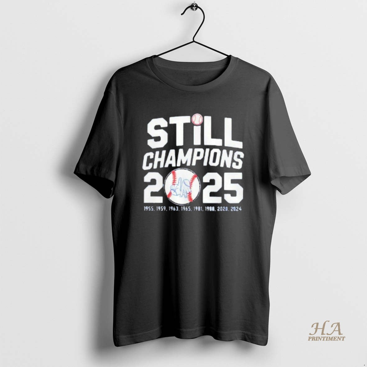 Official Still Champions 2025 Los Angeles Dodgers World Series Blackshirt Shirt Hoodie Sweatshirt | PurePodTees.com