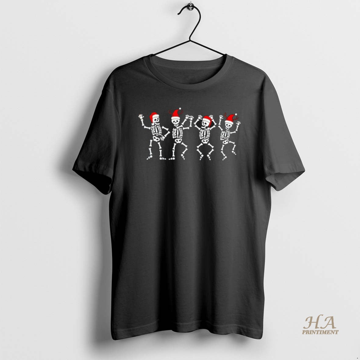 Official Subtle Fdt Christmas Skeleton Dancing Shirt Hoodie Sweatshirt | PurePodTees.com